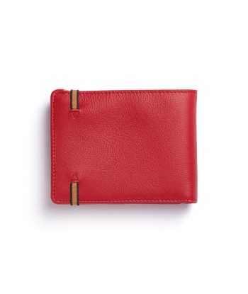 Portefeuille Porte-Monnaie Rouge Fermeture Élastique 50-70% off 