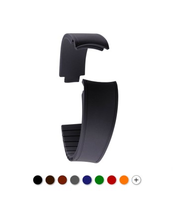 ​Rolex - R Strap watch band - Rubber (black, grey, blue, green, red, white, orange, kaki, white) hantent personnes