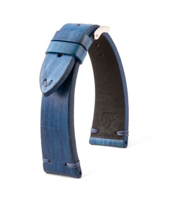 Vintage strap - Leather watch strap - Calf (black, brown, blue, red) Découvrez la collection