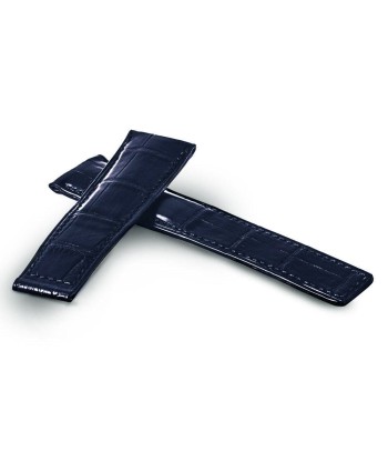 ​Tag Heuer - Leather watch strap - Alligator (black, dark brown, medium brown, grey, blue) Profitez des Offres !