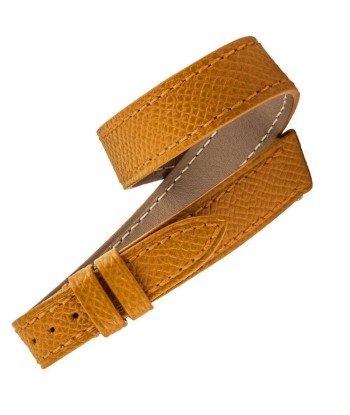 ​Hermès - Double turn leather watch band - Grained calf (black, brown, white, red...) paiement sécurisé