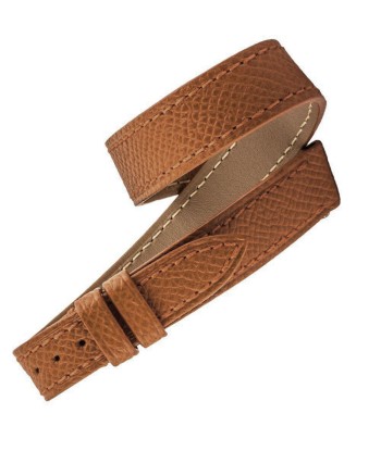 ​Hermès - Double turn leather watch band - Grained calf (black, brown, white, red...) paiement sécurisé