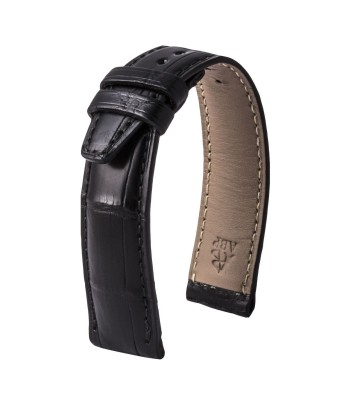 ​IWC Portuguese - Leather watch band - Special tanning waxed alligator (black, grey, brown) Découvrez la collection