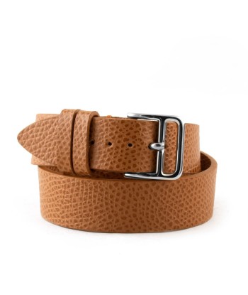 Hermès style ornamental strap - Grained calf (black, brown, white, red...) Les magasins à Paris