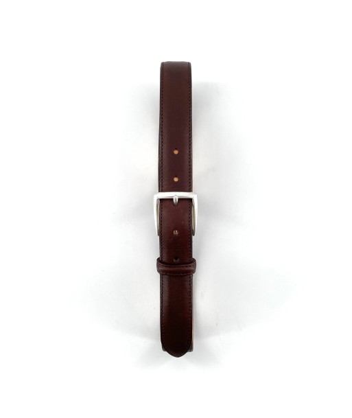 Ceinture Habillée en Cuir Marron acheter