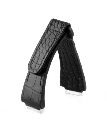 ​Richard Mille - Velcro leather watch strap - Alligator (black, brown, green, orange, grey, red) suggérées chez