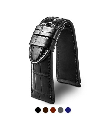 ​Panerai Radiomir - Leather watch band - Alligator (black, brown, grey, blue) des créatures d'habitude