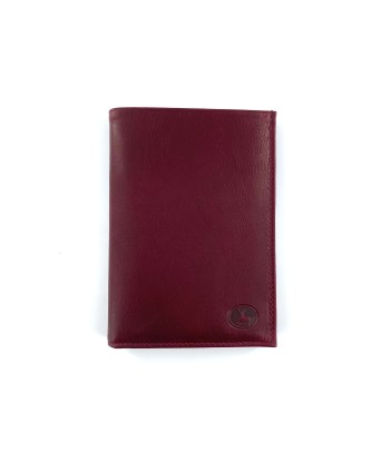 Portefeuille GM Vertical Bordeaux "Made in France" vente chaude votre 