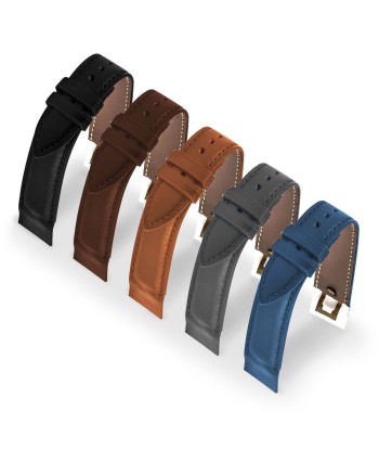 ​Open ended - Leather watch band - Box calf (black, brown, grey, blue) de votre