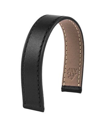 ​Leather watch band - Poiray - Calf (black, brown, grey, blue) la colonne vertébrale