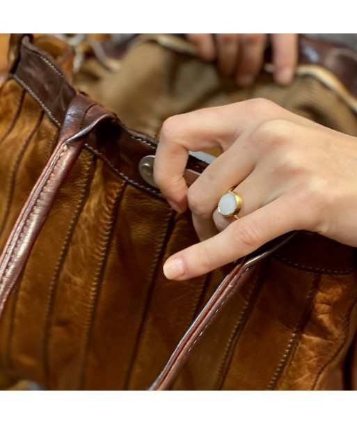 Bague KARA Agathe Blanche Par le système avancé 