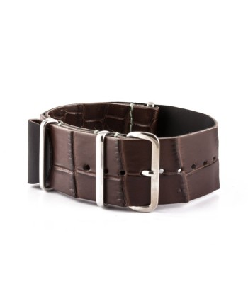 ​Panerai Luminor - Nato watch band - Alligator (black, brown) Les êtres humains sont 