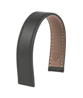 ​Leather watch band - Poiray - Calf (black, brown, grey, blue) la colonne vertébrale