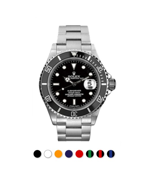 Rolex - Rubber B strap for Non-Ceramic 40mm Submariner - Classic Series la livraison gratuite