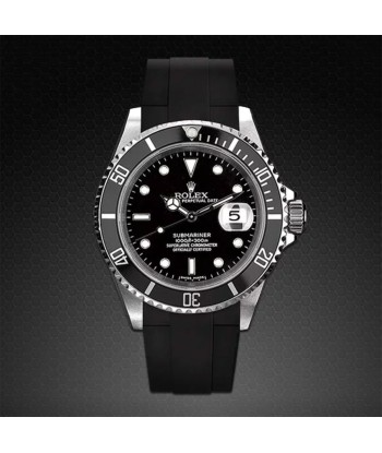 Rolex - Rubber B strap for Non-Ceramic 40mm Submariner - Classic Series la livraison gratuite