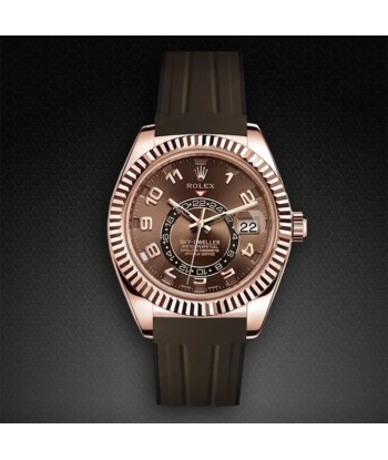 Rolex - Rubber B strap for Sky-Dweller on Strap - VulChromatic® des créatures d'habitude