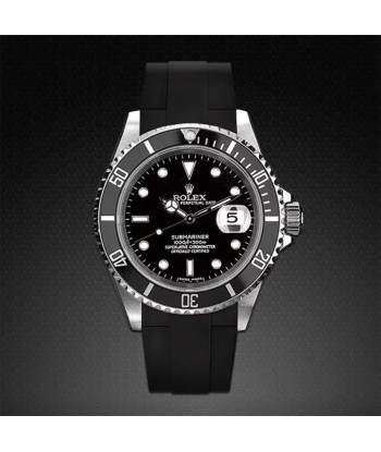 Rolex - Rubber B strap for Non-Ceramic 40mm Submariner - Velcro® Series pas cher chine