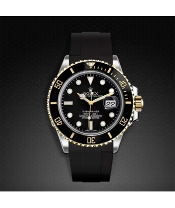 Rubber B strap for Rolex Submariner 40mm Ceramic - Glidelock Edition JUSQU'A -70%! 