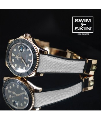 Rolex - Rubber B strap for Yachtmaster on Oysterflex Bracelet - SwimSkin® Alligator & Ballistic​ les ligaments