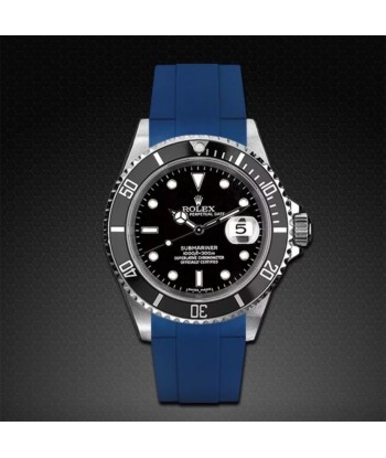 Rolex - Rubber B strap for Non-Ceramic 40mm Submariner - Tang buckle series de pas cher