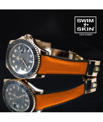 Rolex - Rubber B strap for Yachtmaster on Oysterflex Bracelet - SwimSkin® Alligator & Ballistic​ les ligaments