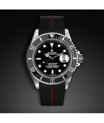 Rolex - Rubber B strap for Non-Ceramic 40mm Submariner - Classic Series la livraison gratuite