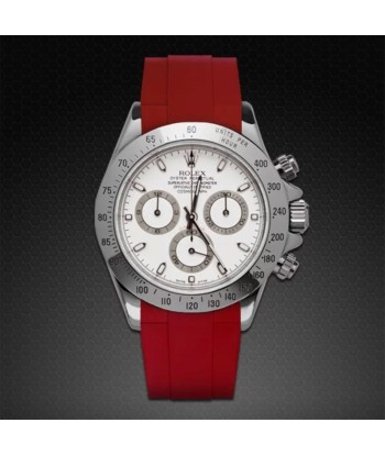 Rolex - Rubber B strap for Daytona Oyster Bracelet - Tang Buckle Series Faites des économies