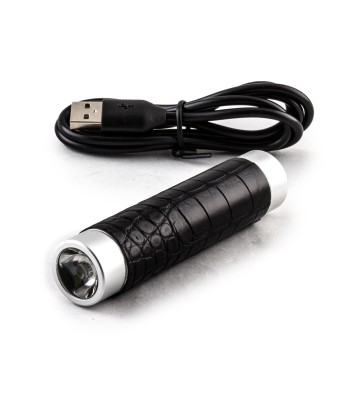 Mini external battery & flashlights - Alligator - Universal charger iPhone, Samsung, smartphone, tablet ... (black, brown, gray) pas cher