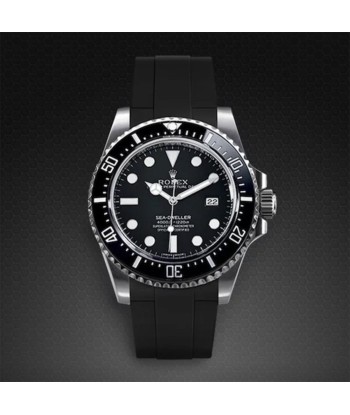 Rolex - Rubber B strap for Sea-Dweller 4000 - Glidelock Edition ref. 116600 de l' environnement