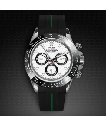 Rolex - Rubber B strap for Daytona Ceramic Bezel Oyster Bracelet - Tang Buckle Series en stock