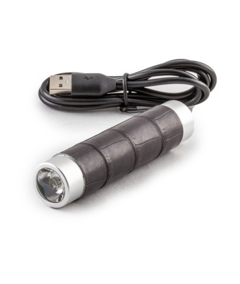 Mini external battery & flashlights - Alligator - Universal charger iPhone, Samsung, smartphone, tablet ... (black, brown, gray) pas cher