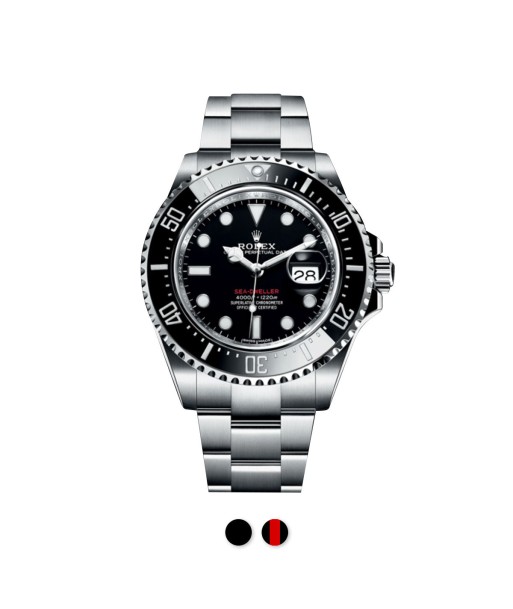 Rolex - Rubber B strap for Rolex Sea-Dweller 43mm - Glidelock Series ref. 126600 hantent personnes