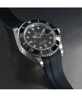 Rolex - Rubber B strap for Rolex Sea-Dweller 43mm - Glidelock Series ref. 126600 hantent personnes