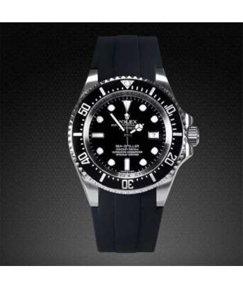 Rolex - Rubber B strap for Rolex Deepsea 116660 - Velcro® Series france