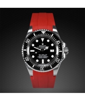 Rolex - Rubber B strap for Deepsea 116660 - Flared Tang Series la livraison gratuite