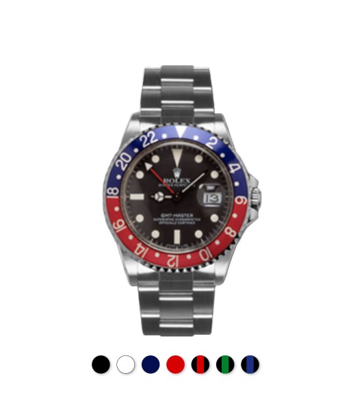 Rolex - Rubber B strap for GMT Master - Classic Series pour bénéficier 