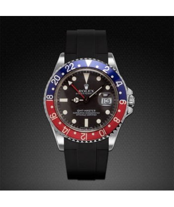 Rolex - Rubber B strap for GMT Master - Tang Buckle Series france