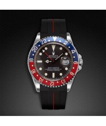 Rolex - Rubber B strap for GMT Master - Tang Buckle Series france