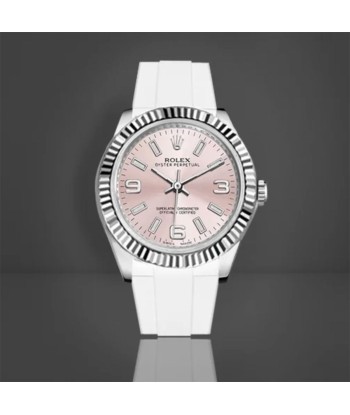 Rolex Oyster Bracelet - Rubber B strap for Oyster Perpetual / Datejust 31mm - Tang buckle series votre