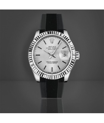 Rolex Oyster Bracelet - Rubber B strap for Oyster Perpetual / Datejust 31mm - Tang buckle series votre