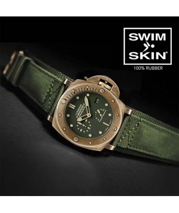 Panerai - Rubber B strap for 47mm models - SwimSkin® Bund Series Par le système avancé 