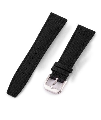 IWC Pilot - Cordura Type fabric watch strap (black, kaki) Economisez 