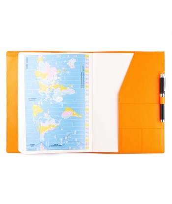 ​Leather diary cover - Grained calf est présent 