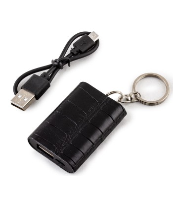 Mini Powerbank / External battery keychain - Alligator - Universal charger iPhone, Samsung, smartphone, tablet ... (black, brown, blue, gray) prix