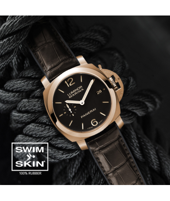 ​Panerai - Rubber B strap for Luminor 1950 44mm (Type II) - SwimSkin® à prix réduit toute l'année