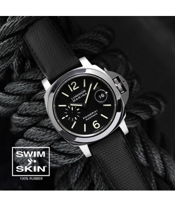 ​Panerai - Rubber B strap for Luminor and Luminor Marina 44mm - SwimSkin® Véritable concentré