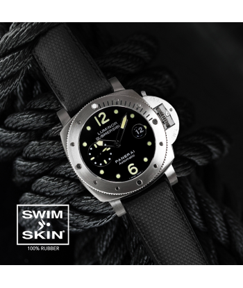 ​Panerai - Rubber B strap for Luminor Submersible 44mm - SwimSkin® store