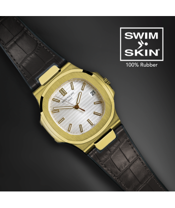 Patek Philippe - Rubber B strap for Nautilus 5711 WG / RG / YG - SwimSkin® shop