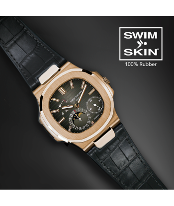 ​Patek Philippe - Rubber B strap for Nautilus 5712 WG / RG / YG - SwimSkin® destockage