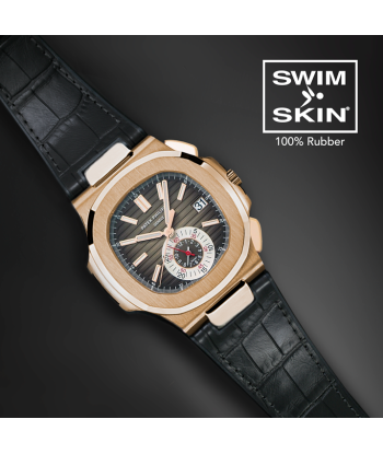 Patek Philippe - Rubber B strap for Nautilus 5980 RG - SwimSkin® store